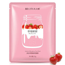 Load image into Gallery viewer, Sheet Face Mask Natural Fruit Extracts Hyaluronic Acid Facial Masks Whitening Anti Aging Korean Masks Skin Care