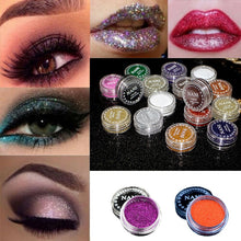 Load image into Gallery viewer, Cosmetics Eyes Lip Face Makeup Glitter Shimmer Powder Monochrome Eyes Pearl Powder Glitters Shining Make up
