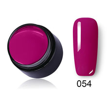 Load image into Gallery viewer, LEMOOC  Color Gel Paint UV Nail Gel Soak Off Nail Art Led Nail Lacquer 180 Colors Glitter Nail Rainbow Painting Gel Polish
