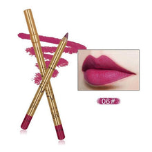 Load image into Gallery viewer, Matte Lipliner 8 Colors Makeup Waterproof 3D Contour Lips Pigment Red Lipstick Lip Liner Pencil Women Beauty Tool
