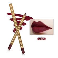 Load image into Gallery viewer, Matte Lipliner 8 Colors Makeup Waterproof 3D Contour Lips Pigment Red Lipstick Lip Liner Pencil Women Beauty Tool
