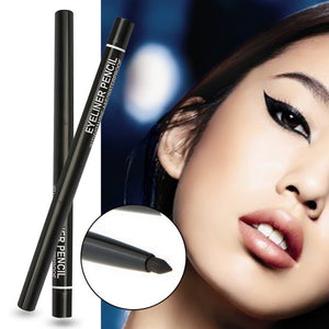 1Pcs Black Eyeliner Pencil Long Lasting Not Blooming Cosmetics Makeup Eye Liner Pen Rotating Waterproof Sweatproof Tools TSLM2