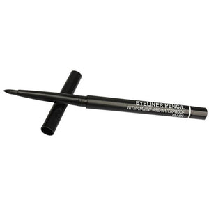 1Pcs Black Eyeliner Pencil Long Lasting Not Blooming Cosmetics Makeup Eye Liner Pen Rotating Waterproof Sweatproof Tools TSLM2