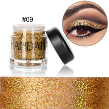 Load image into Gallery viewer, Professional Makeup Women 10 Colors Glitter Eyeshadow Powder Diamond Lips Loose Eyes Highly Pigment Shimmering Metallic Cosmetic
