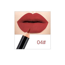 Load image into Gallery viewer, 12 Colors Matte Lip Liner Lipstick Pen Waterproof Long Lasting Pigments No Blooming Smooth Lipsticks Pencil Lips Contour Makeup
