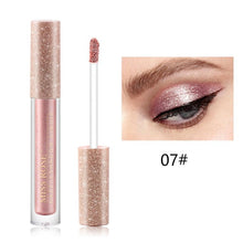 Load image into Gallery viewer, 12 Colors Glitter Eyeshadow Liquid Shimmer Eye Shadow &amp; Liner Combination Eye Contour Makeup Charm Glitter Glow Eye Shadow Pen
