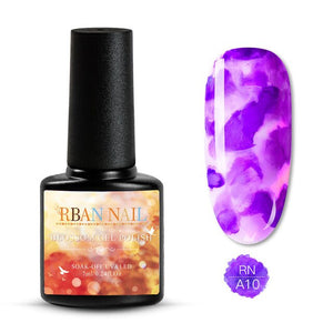 15ML Clear Color Blooming Nail Gel Polish UV Nail Art Glue Blossom Paint Gel Lacquer Hybird Organic Gel Varnish Manicure Tools