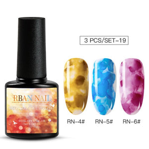 15ML Clear Color Blooming Nail Gel Polish UV Nail Art Glue Blossom Paint Gel Lacquer Hybird Organic Gel Varnish Manicure Tools