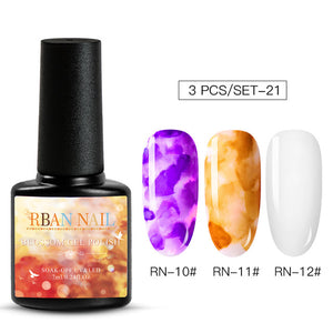 15ML Clear Color Blooming Nail Gel Polish UV Nail Art Glue Blossom Paint Gel Lacquer Hybird Organic Gel Varnish Manicure Tools