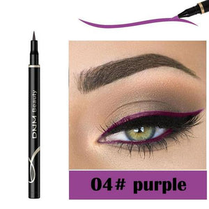 12 Colors Eyeliner Pen Waterproof Matte Eye Cosmetics Eyeliner Long Lasting Sexy Charming Eye Liner Pen Hot 2019 Makeup TSLM2