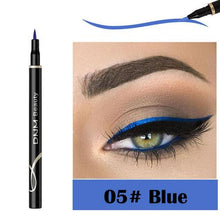 Load image into Gallery viewer, 12 Colors Eyeliner Pen Waterproof Matte Eye Cosmetics Eyeliner Long Lasting Sexy Charming Eye Liner Pen Hot 2019 Makeup TSLM2
