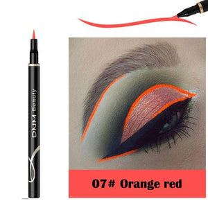 12 Colors Eyeliner Pen Waterproof Matte Eye Cosmetics Eyeliner Long Lasting Sexy Charming Eye Liner Pen Hot 2019 Makeup TSLM2