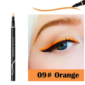 12 Colors Eyeliner Pen Waterproof Matte Eye Cosmetics Eyeliner Long Lasting Sexy Charming Eye Liner Pen Hot 2019 Makeup TSLM2