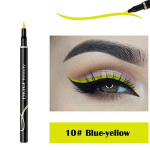 12 Colors Eyeliner Pen Waterproof Matte Eye Cosmetics Eyeliner Long Lasting Sexy Charming Eye Liner Pen Hot 2019 Makeup TSLM2