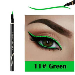 12 Colors Eyeliner Pen Waterproof Matte Eye Cosmetics Eyeliner Long Lasting Sexy Charming Eye Liner Pen Hot 2019 Makeup TSLM2