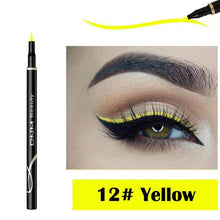 Load image into Gallery viewer, 12 Colors Eyeliner Pen Waterproof Matte Eye Cosmetics Eyeliner Long Lasting Sexy Charming Eye Liner Pen Hot 2019 Makeup TSLM2
