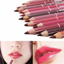 Load image into Gallery viewer, Professional Multi-functional Lip liner Pencil Long Lasting Waterproof Lip Eyebrow Cosmetic Makeup Colorful Lip Liner Pens

