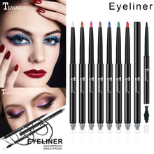 Load image into Gallery viewer, Women Double Head Eye Shadow Eyeliner Pencil Waterproof Colorful Cosmetic Eye Shadow &amp; Liner Combination HB88
