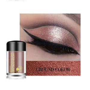 8 Colors Glitter Eye Shadow Makeup Diamond High Gloss Lips Loose Waterproof Smudge-proof Luminous Eyes Pigment Powder Cosmetics