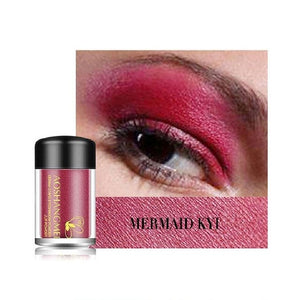 8 Colors Glitter Eye Shadow Makeup Diamond High Gloss Lips Loose Waterproof Smudge-proof Luminous Eyes Pigment Powder Cosmetics