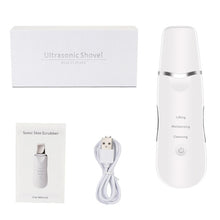 Load image into Gallery viewer, Ultrasonic Skin Scrubber Ultrasound Face Scrubber Pores Cleaner Exfoliator Blackhead Remover Comedones Extractor Skin Scruber

