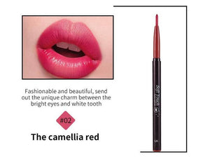 1PCS Natural Automatic Rotary Lip Liner Long-lasting Makeup Sexy Products Lipliner Lady Waterproof Beauty Red Lip Pencil Set