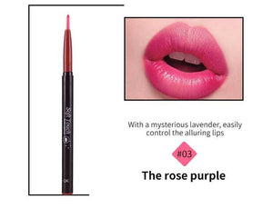 1PCS Natural Automatic Rotary Lip Liner Long-lasting Makeup Sexy Products Lipliner Lady Waterproof Beauty Red Lip Pencil Set