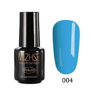 MIZHSE Nail Gel Polish 7ML UV Vernis Semi Permanent Primer Top Coat For Manicures xx Colors Gel Lacquer Paint Nail Art Gellak