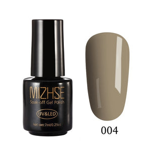 MIZHSE Nail Gel Polish 7ML UV Vernis Semi Permanent Primer Top Coat For Manicures xx Colors Gel Lacquer Paint Nail Art Gellak