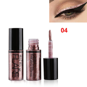 1Pc New Professional Shiny Eye Liner Pen Cosmetics for Women Silver Rose Gold Color Liquid Glitter Eyeliner Makeup Beauty Tools