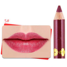 Load image into Gallery viewer, 10 Colors Matte Lip Liner lipstick pen Waterproof Pigments Lip Liner Velvet Long Lasting Matte Lipliner Pencil Makeup tool
