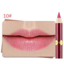 Load image into Gallery viewer, 10 Colors Matte Lip Liner lipstick pen Waterproof Pigments Lip Liner Velvet Long Lasting Matte Lipliner Pencil Makeup tool
