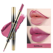 Load image into Gallery viewer, 2 in 1 Lip LinerLong-lasting Lipstick Matte Lip Pencil Waterproof Moisturizing Lipsticks Makeup Contour Cosmetics TSLM2
