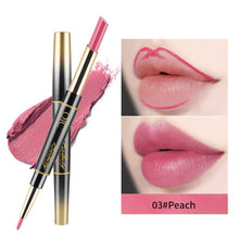 Load image into Gallery viewer, 2 in 1 Lip LinerLong-lasting Lipstick Matte Lip Pencil Waterproof Moisturizing Lipsticks Makeup Contour Cosmetics TSLM2
