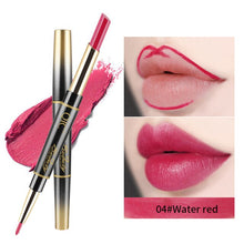 Load image into Gallery viewer, 2 in 1 Lip LinerLong-lasting Lipstick Matte Lip Pencil Waterproof Moisturizing Lipsticks Makeup Contour Cosmetics TSLM2
