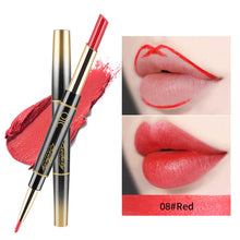 Load image into Gallery viewer, 2 in 1 Lip LinerLong-lasting Lipstick Matte Lip Pencil Waterproof Moisturizing Lipsticks Makeup Contour Cosmetics TSLM2
