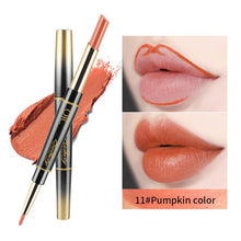 Load image into Gallery viewer, 2 in 1 Lip LinerLong-lasting Lipstick Matte Lip Pencil Waterproof Moisturizing Lipsticks Makeup Contour Cosmetics TSLM2
