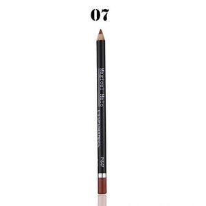 13 Colors Matte Lip Pencils Waterproof Lipliner Smooth Colorful Silk Nude Lipstick Pen Long Lasting Pigments Lip Makeup