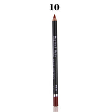 Load image into Gallery viewer, 13 Colors Matte Lip Pencils Waterproof Lipliner Smooth Colorful Silk Nude Lipstick Pen Long Lasting Pigments Lip Makeup
