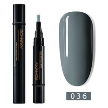 Load image into Gallery viewer, ROHWXY One Step Gel Polish UV LED Soak Off Gel Lacquer For Manicure 3 In 1 Nail Art Varnish Pen Hybrid Long Lasting Gel Paint
