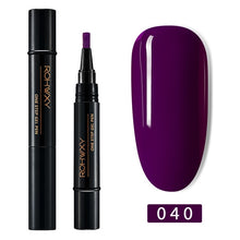 Load image into Gallery viewer, ROHWXY One Step Gel Polish UV LED Soak Off Gel Lacquer For Manicure 3 In 1 Nail Art Varnish Pen Hybrid Long Lasting Gel Paint
