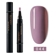Load image into Gallery viewer, ROHWXY One Step Gel Polish UV LED Soak Off Gel Lacquer For Manicure 3 In 1 Nail Art Varnish Pen Hybrid Long Lasting Gel Paint
