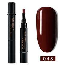 Load image into Gallery viewer, ROHWXY One Step Gel Polish UV LED Soak Off Gel Lacquer For Manicure 3 In 1 Nail Art Varnish Pen Hybrid Long Lasting Gel Paint
