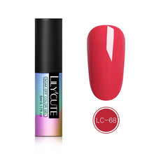 Load image into Gallery viewer, LILYCUTE 5ML Gel Paint UV Nail Gel Soak Off Nail Art Led Nail Lacquer Glitter Painting Gel Nail Art Permanant Soak Off UV Gel
