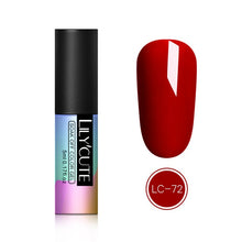 Load image into Gallery viewer, LILYCUTE 5ML Gel Paint UV Nail Gel Soak Off Nail Art Led Nail Lacquer Glitter Painting Gel Nail Art Permanant Soak Off UV Gel
