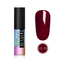 Load image into Gallery viewer, LILYCUTE 5ML Gel Paint UV Nail Gel Soak Off Nail Art Led Nail Lacquer Glitter Painting Gel Nail Art Permanant Soak Off UV Gel
