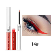 Load image into Gallery viewer, 15 Colors Waterproof Liquid Matte Eyeliner Make Up Beauty Comestics Long-lasting Eye Liner Pencil Makeup Tools for eyeshadow
