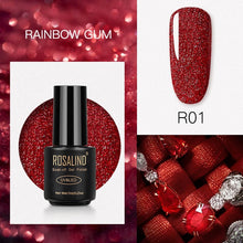 Load image into Gallery viewer, ROSALIND Gel Nail Polish UV Gel Lak Paint Vernis Semi Permanent Nail Polish Primer Rainbow Series Hybrid Nail Art Manicure
