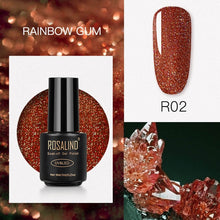 Load image into Gallery viewer, ROSALIND Gel Nail Polish UV Gel Lak Paint Vernis Semi Permanent Nail Polish Primer Rainbow Series Hybrid Nail Art Manicure
