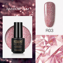 Load image into Gallery viewer, ROSALIND Gel Nail Polish UV Gel Lak Paint Vernis Semi Permanent Nail Polish Primer Rainbow Series Hybrid Nail Art Manicure
